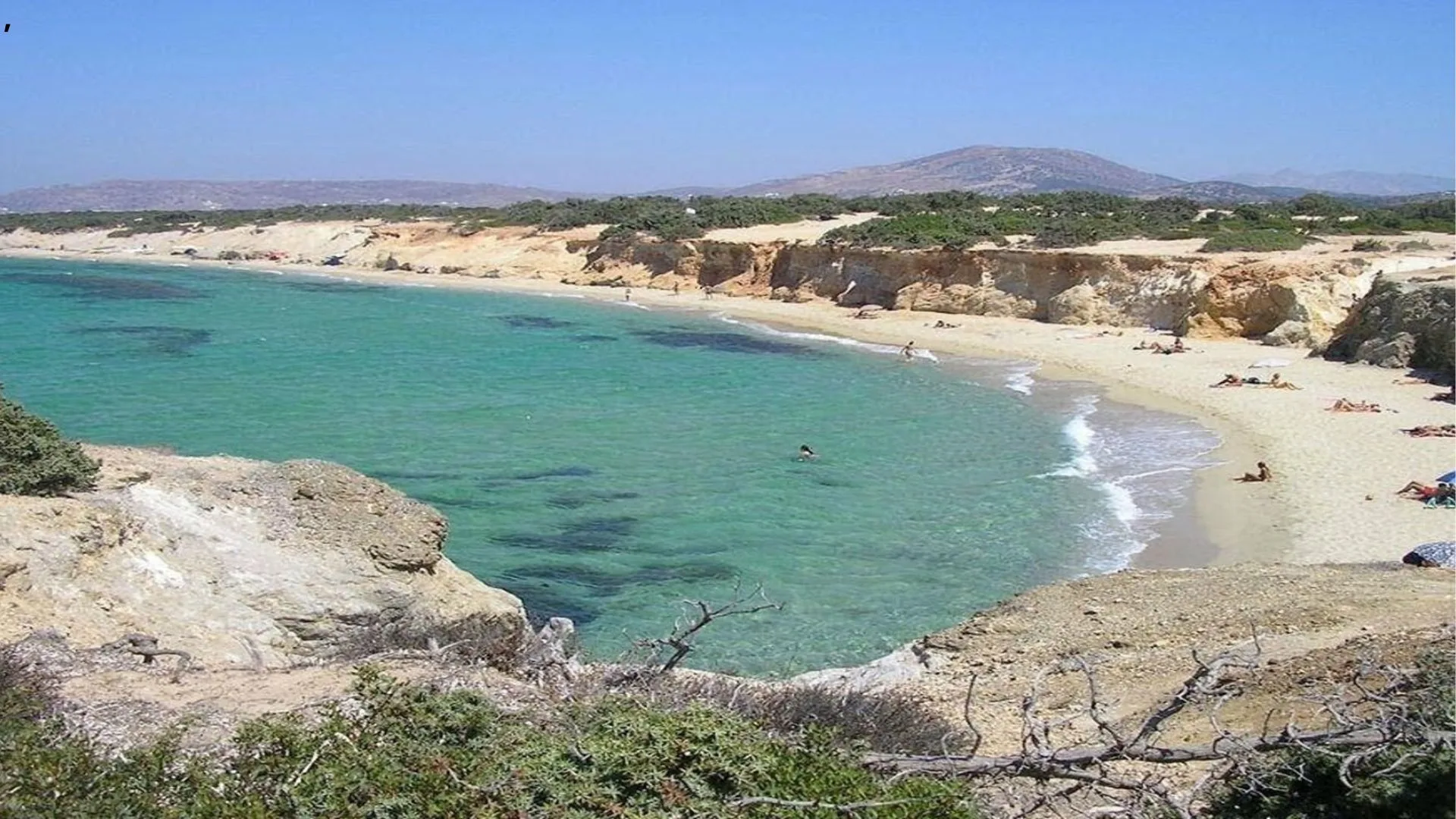 Alyko Beach Naxos Island